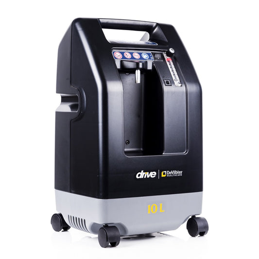 1025DS - DeVilbiss 10 Liter Oxygen Concentrator - angle left