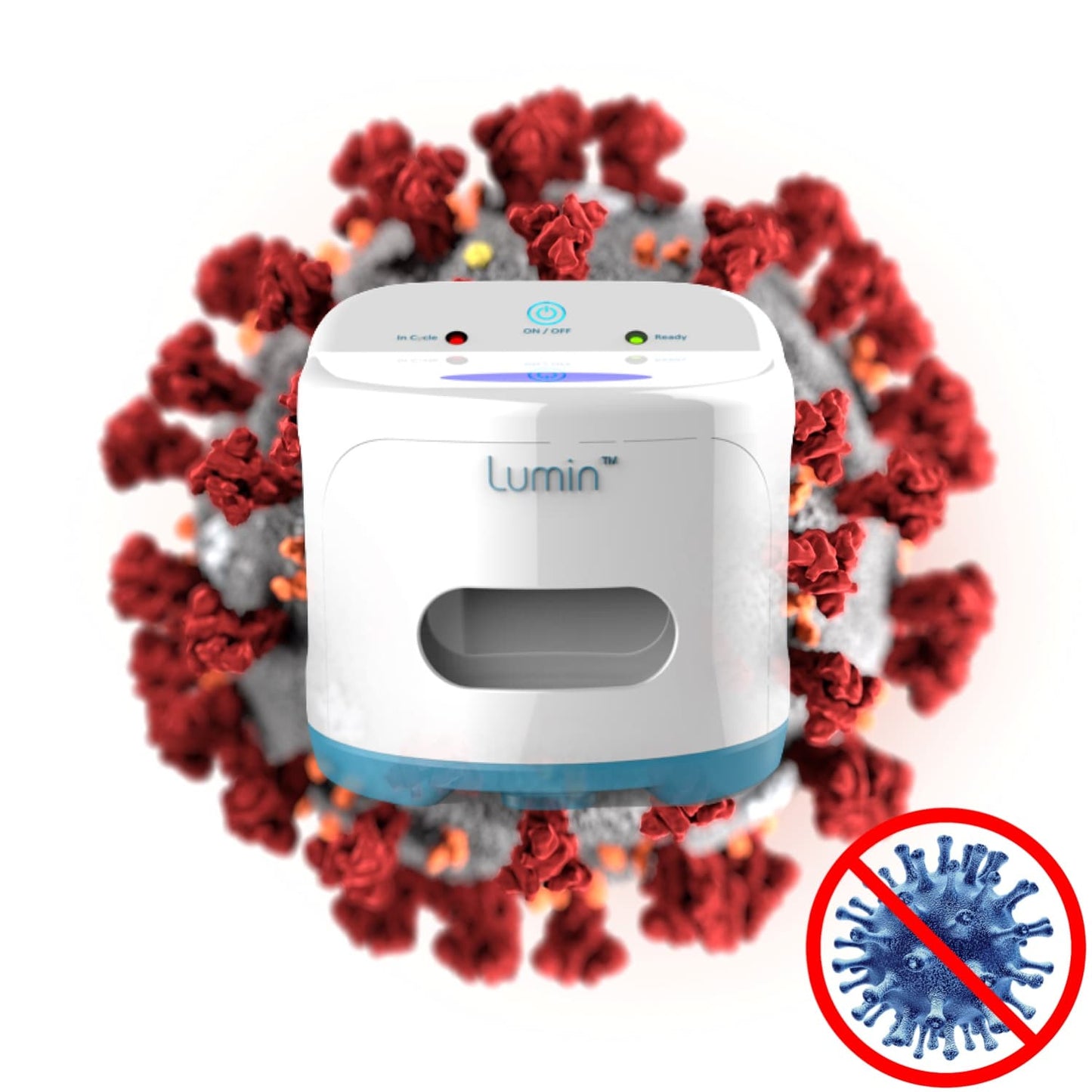 Lumin UVC - Desinfecte les masques et accessoires CPAP et autres articles menagers