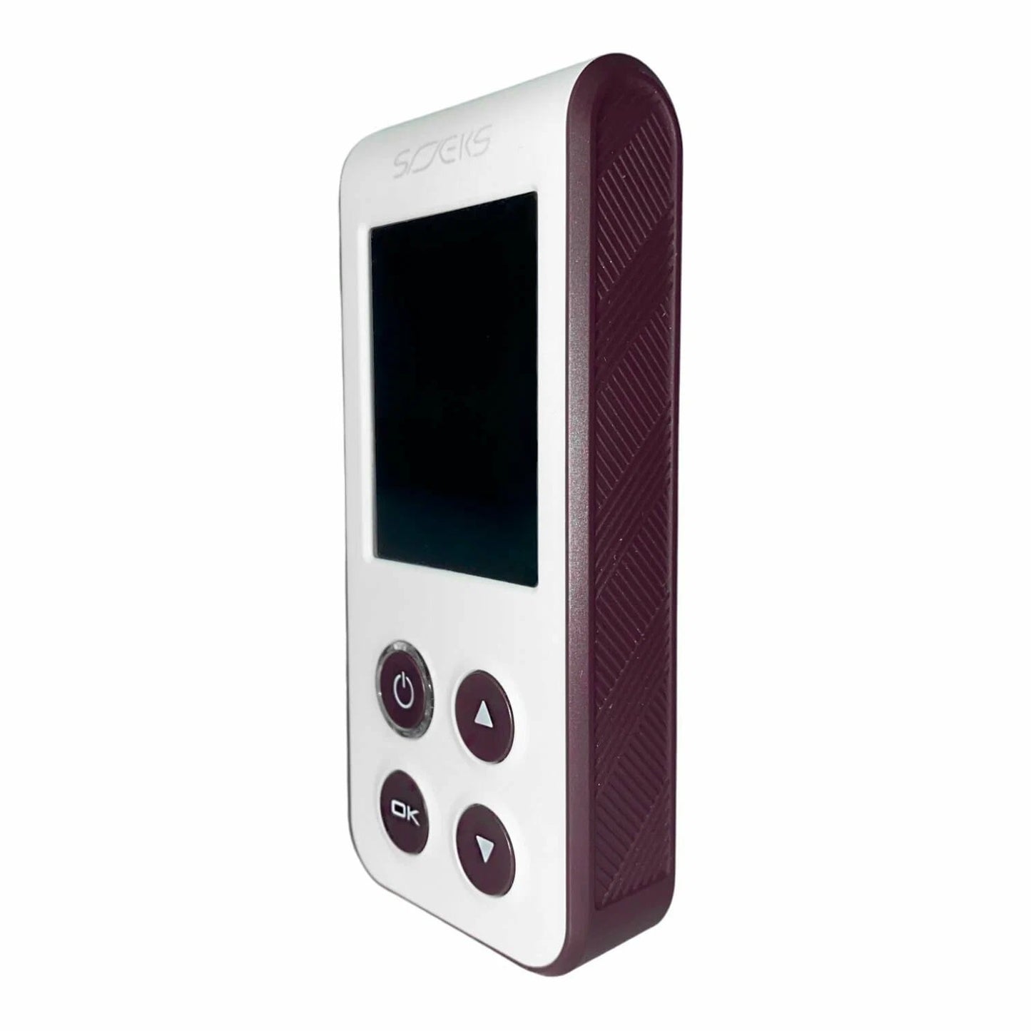 Professional Dosimeter SOEKS 02M DUO with a screen and control buttons on a white background