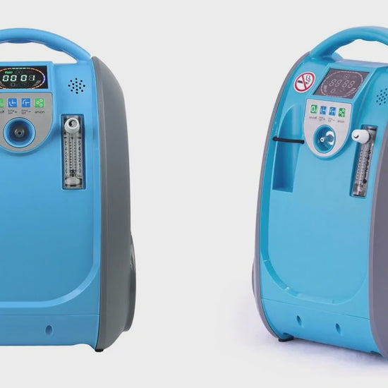 New OxyGo Model 5 Home Portable Oxygen Concentrator First Look Features