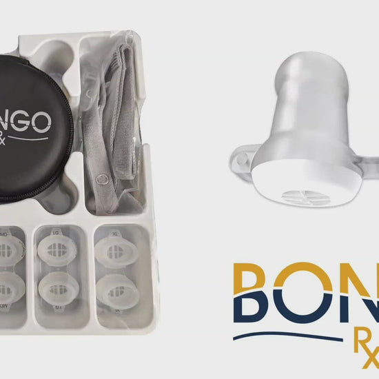 Fitting the Bongo Rx - All Sizes Starter Kit Bongo Rx - Sleep Therapy Device (contains 1 of SM, MD, LG & XL)