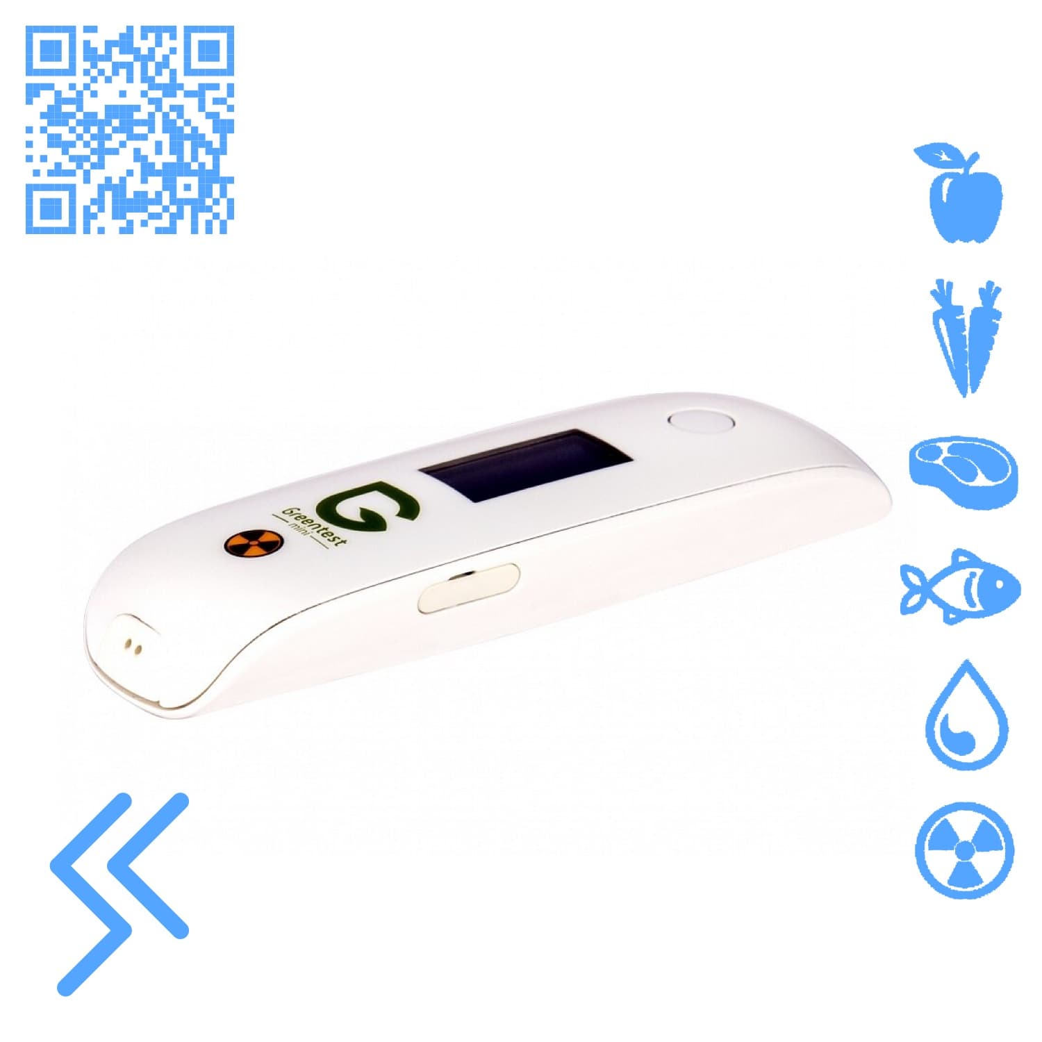 GreenTest Mini ECO (Dosimeter) – 3-in-1 device: Radiation, Nitrate, Water  detector – Soeks.Store