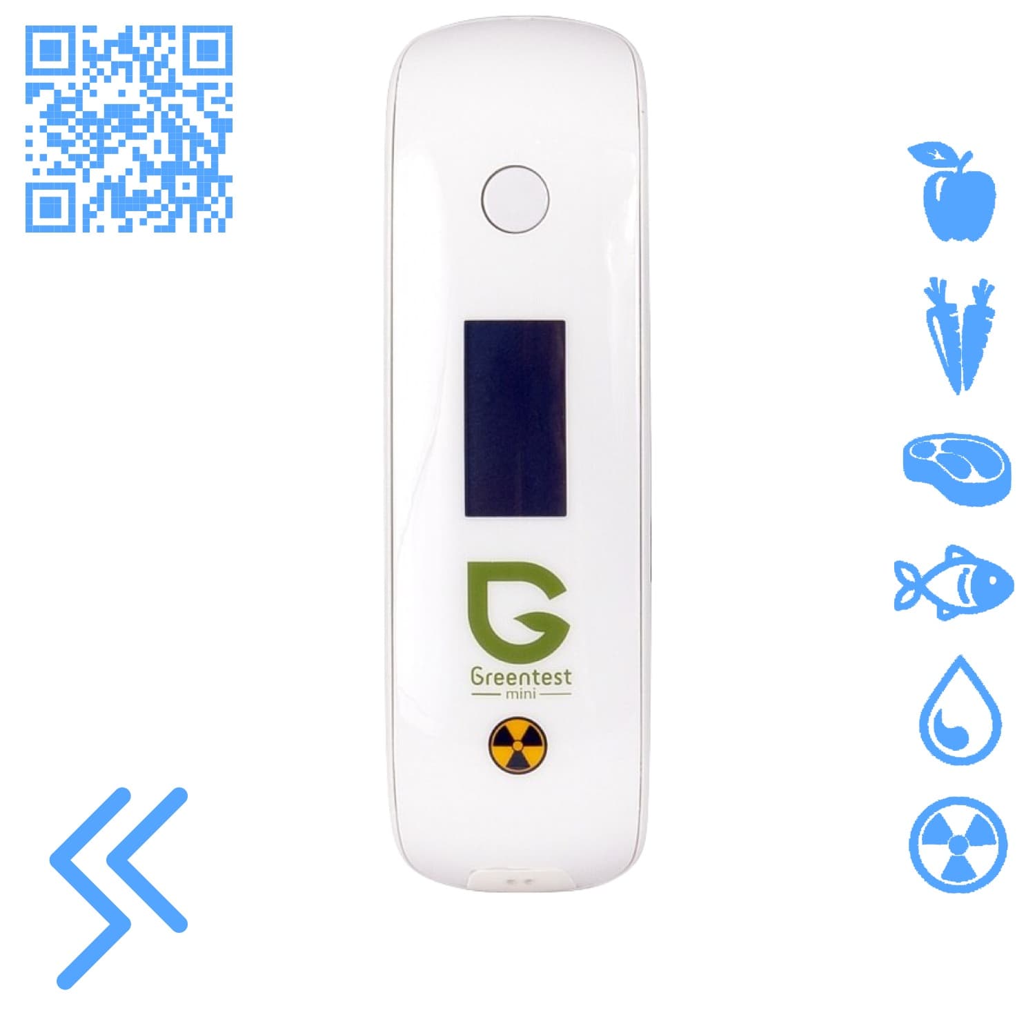 GreenTest Mini ECO (Dosimeter) – 3-in-1 device: Radiation, Nitrate, Water  detector – Soeks.Store